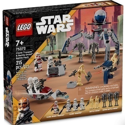 [qkqk] 全新現貨 LEGO 75372 複製人士兵&戰鬥機器人Battle Pack 樂高星戰系列-細節圖2