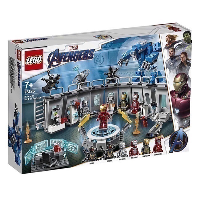 QKQK / 免運 全新現貨 開發票 LEGO 76125 鋼鐵人格納庫 樂高漫威英雄系列-細節圖2