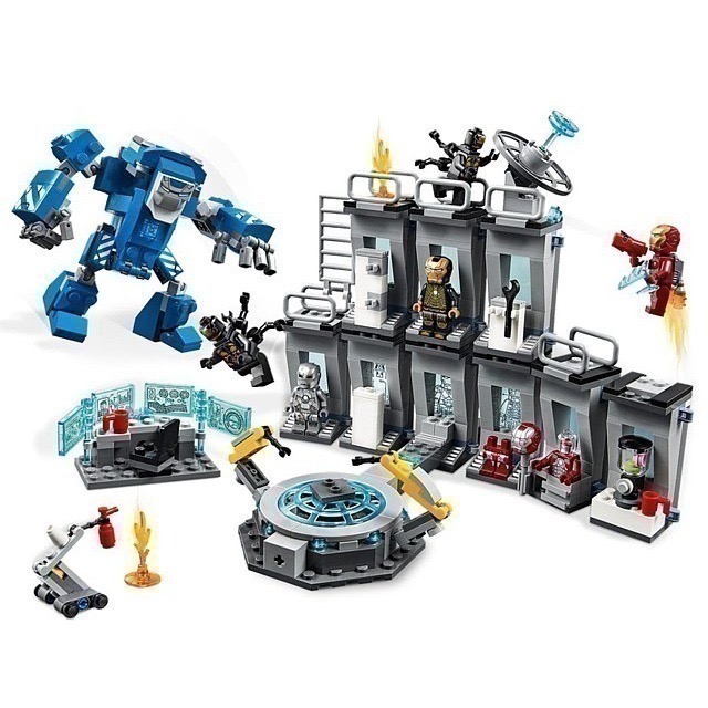 QKQK / 免運 全新現貨 開發票 LEGO 76125 鋼鐵人格納庫 樂高漫威英雄系列-細節圖5