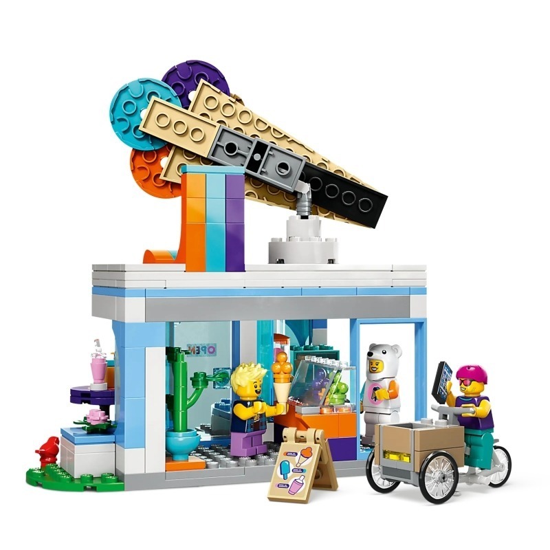 [qkqk] 全新現貨 開發票 LEGO  60363 冰淇淋店 Ice-Cream Shop  樂高城市系列-細節圖4