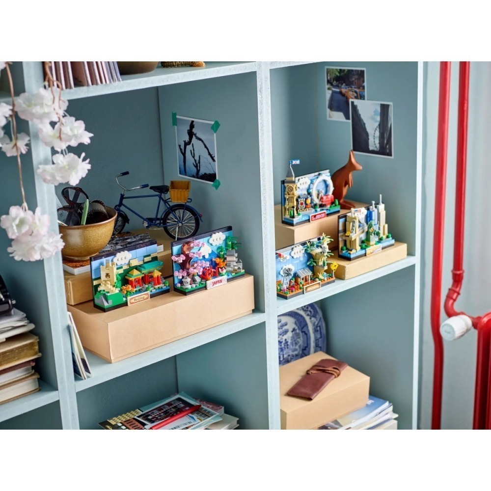 [qkqk] 全新現貨 LEGO 開發票 40713 日本明信片 樂高明信片系列-細節圖2