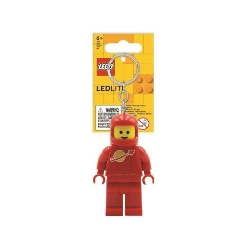 [qkqk] 全新現貨 LEGO 紅色太空人 LED 發光鑰匙圈 送禮禮物 樂高鑰匙圈系列