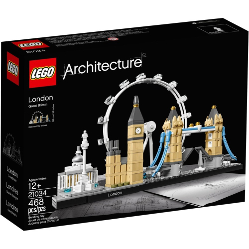 [qkqk] 全新現貨 LEGO 開發票 21034 倫敦 樂高建築系列