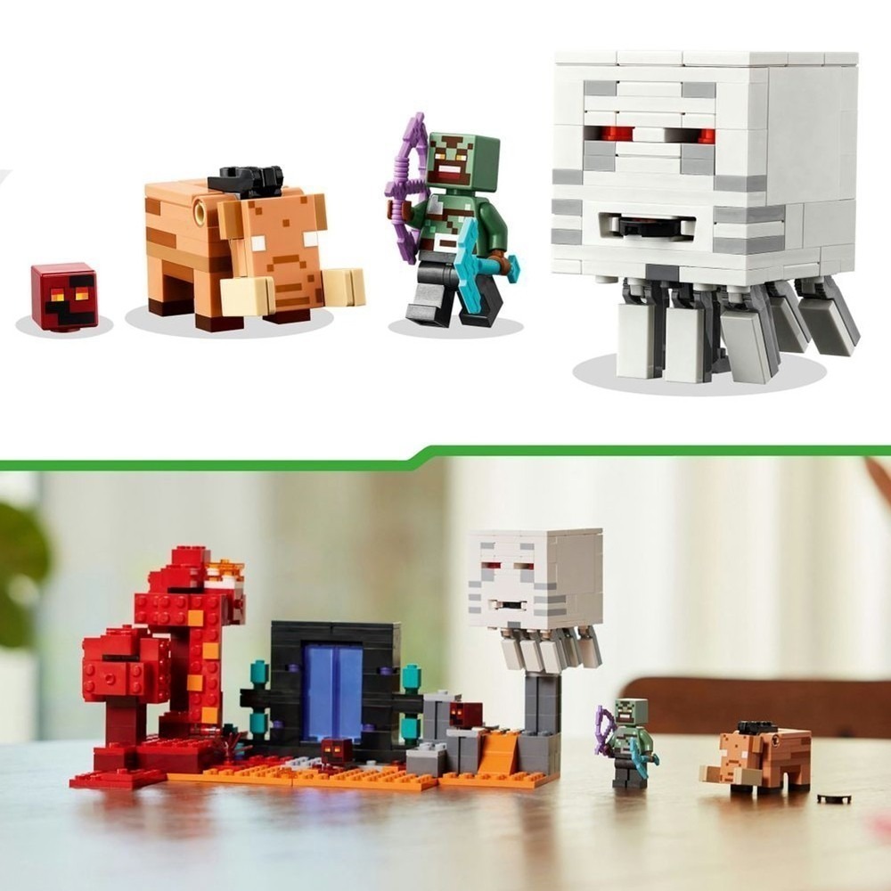 [qkqk] 全新現貨 開發票 LEGO 21255 幽冥傳送門伏擊 樂高麥塊系列-細節圖2