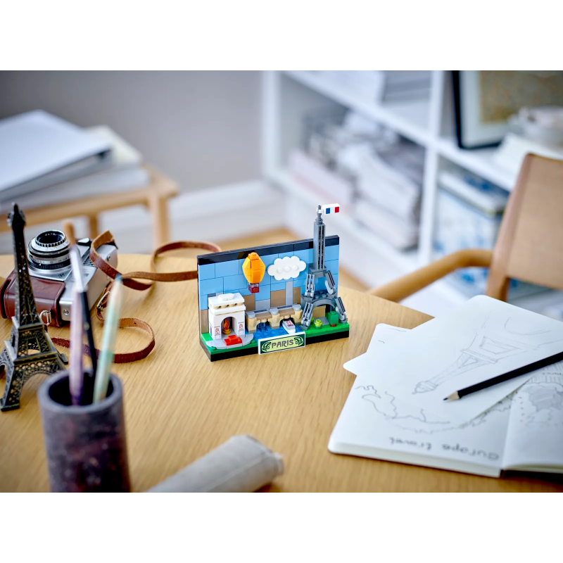 QKQK / 全新現貨 開發票 LEGO 40568 巴黎 樂高明信片系列-細節圖4