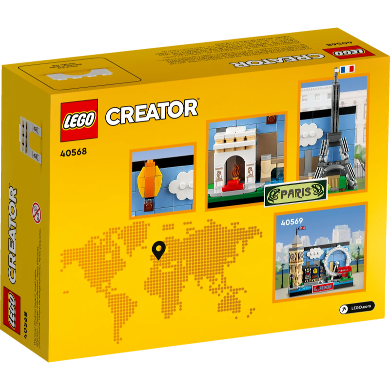 QKQK / 全新現貨 開發票 LEGO 40568 巴黎 樂高明信片系列-細節圖3