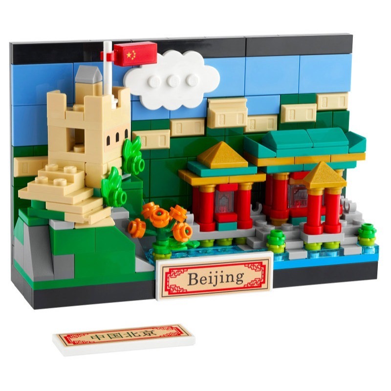 [qkqk] 全新現貨 開發票 LEGO 40654 北京 樂高明信片系列-細節圖2