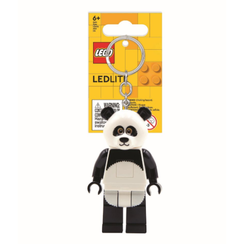 [qkqk] 全新現貨 LEGO 熊貓人 LED發光鑰匙圈 送禮禮物 樂高鑰匙圈系列