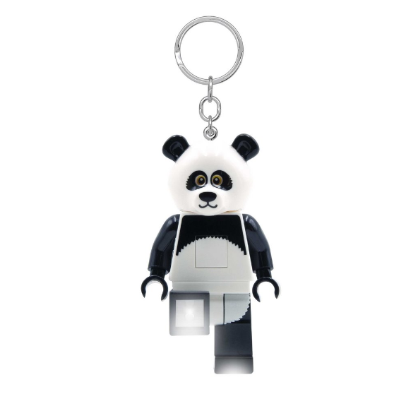 QKQK / 全新現貨 LEGO 熊貓人 LED發光鑰匙圈 送禮禮物 樂高鑰匙圈系列-細節圖3