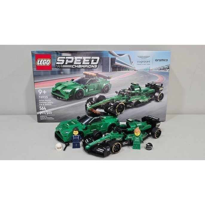 [qkqk] 全新現貨 開發票 LEGO 76925 奧斯頓馬丁 安全車 和 AMR23 樂高賽車系列-細節圖6