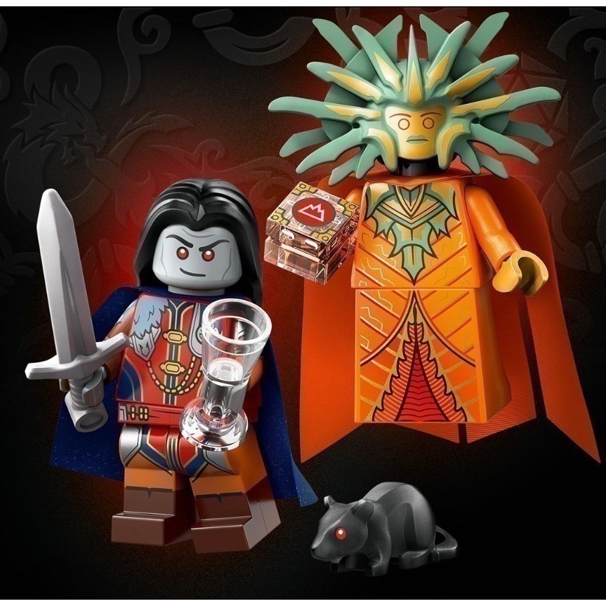 [qkqk] 全新現貨 開發票 LEGO「71047 龍與地下城」一套12隻收齊  樂高抽抽樂系列-細節圖7