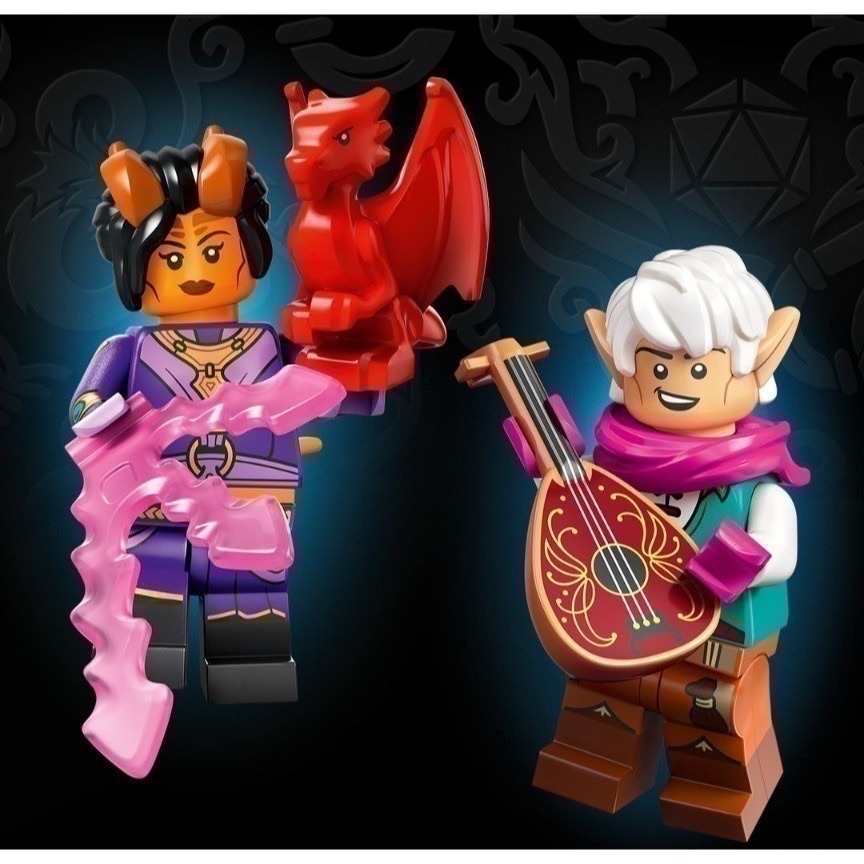 [qkqk] 全新現貨 開發票 LEGO「71047 龍與地下城」一套12隻收齊  樂高抽抽樂系列-細節圖11