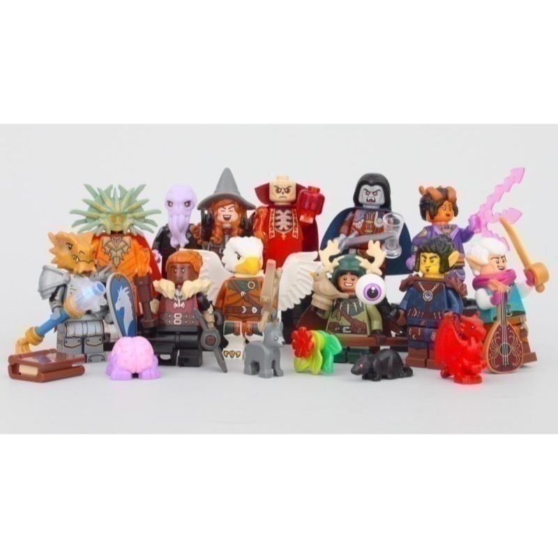 [qkqk] 全新現貨 開發票 LEGO「71047 龍與地下城」一套12隻收齊  樂高抽抽樂系列-細節圖4