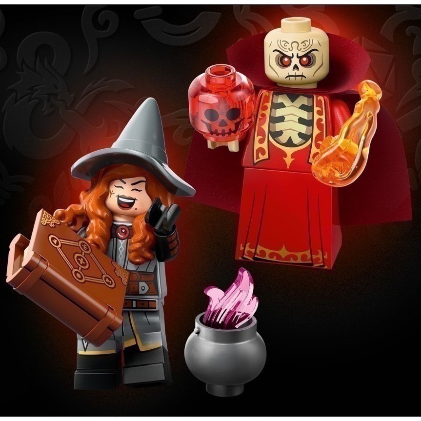 [qkqk] 全新現貨 開發票 LEGO「71047 龍與地下城」一套12隻收齊  樂高抽抽樂系列-細節圖6