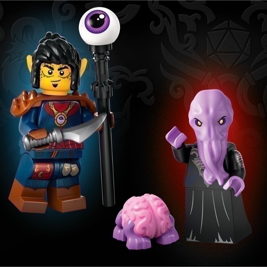 [qkqk] 全新現貨 開發票 LEGO「71047 龍與地下城」一套12隻收齊  樂高抽抽樂系列-細節圖8