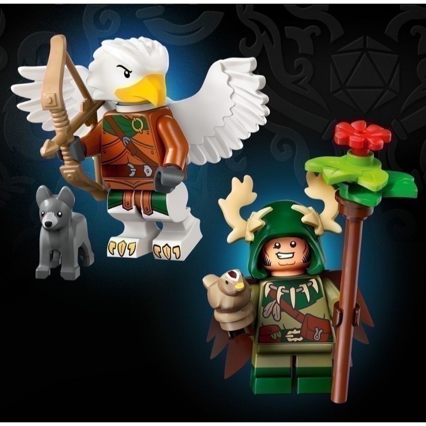 [qkqk] 全新現貨 開發票 LEGO「71047 龍與地下城」一套12隻收齊  樂高抽抽樂系列-細節圖9