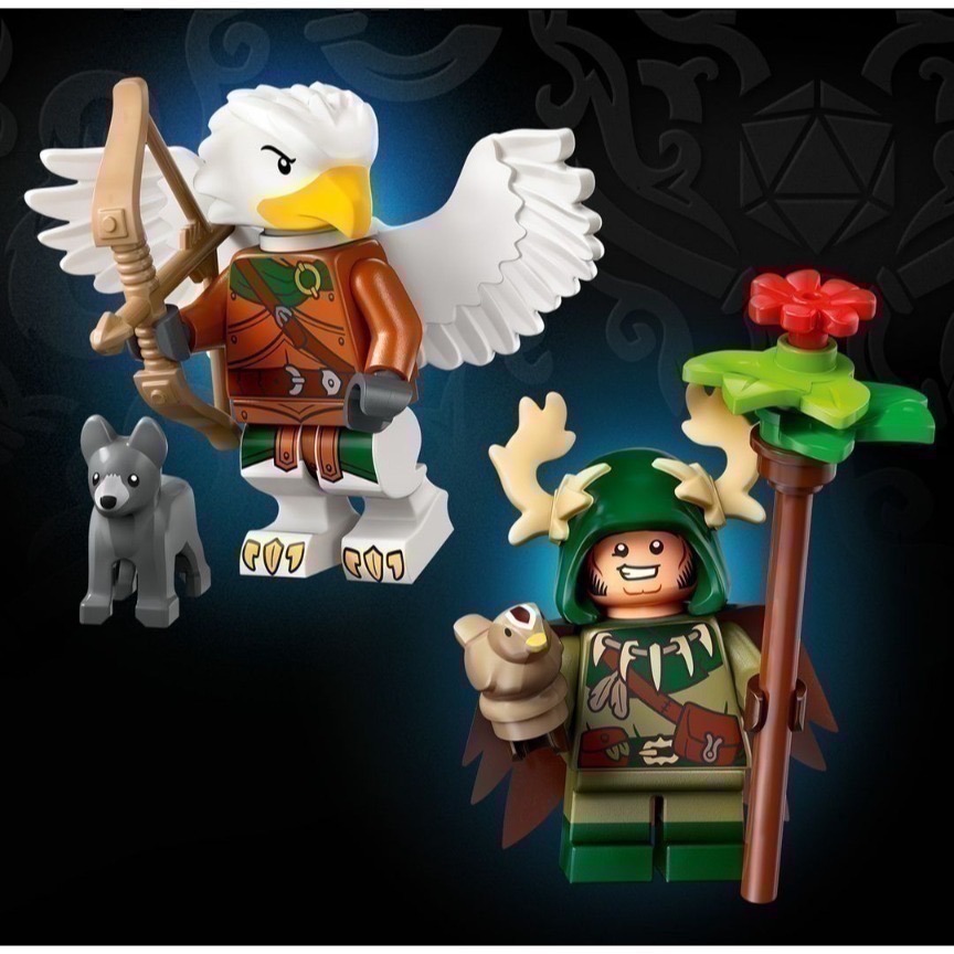 [qkqk] 全新現貨 開發票 LEGO「71047 龍與地下城」一套12隻收齊  樂高抽抽樂系列-細節圖9