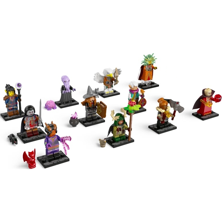 [qkqk] 全新現貨 開發票 LEGO「71047 龍與地下城」一套12隻收齊  樂高抽抽樂系列-規格圖11