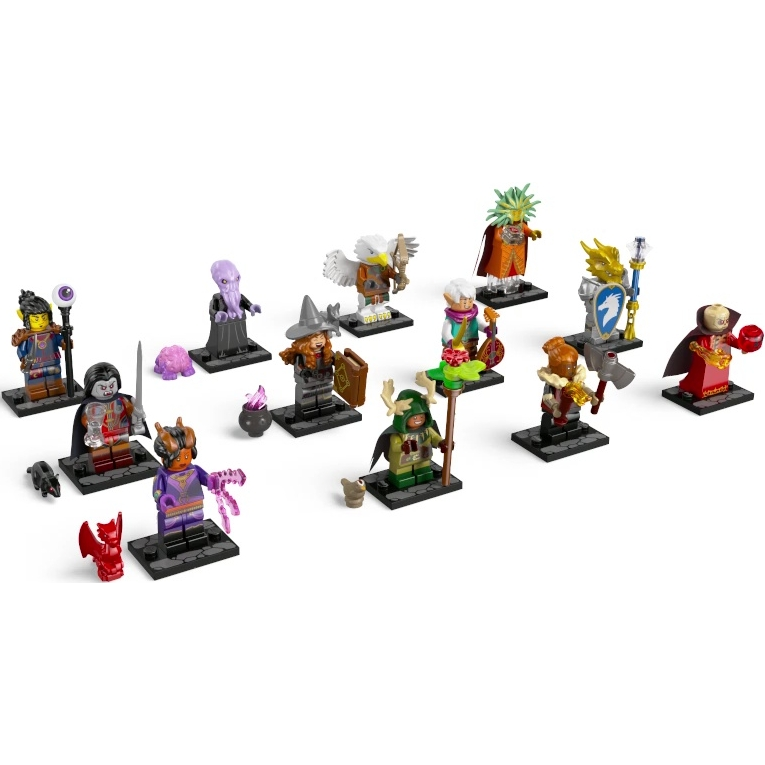 [qkqk] 全新現貨 開發票 LEGO「71047 龍與地下城」一套12隻收齊  樂高抽抽樂系列-規格圖11