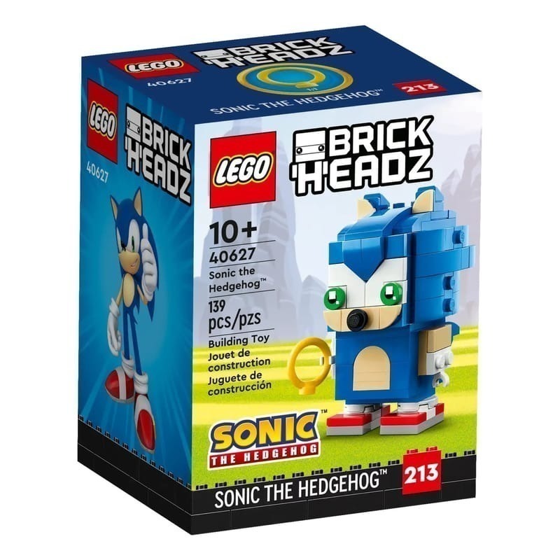 QKQK / 全新現貨 開發票 LEGO 40627 40628 40672 音速小子 樂高大頭系列-規格圖4