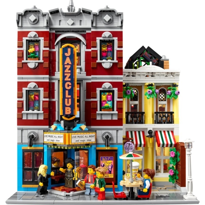 [qkqk] 全新現貨 開發票 LEGO 「10312 爵士俱樂部」（Jazz Club） 樂高街景系列-細節圖2