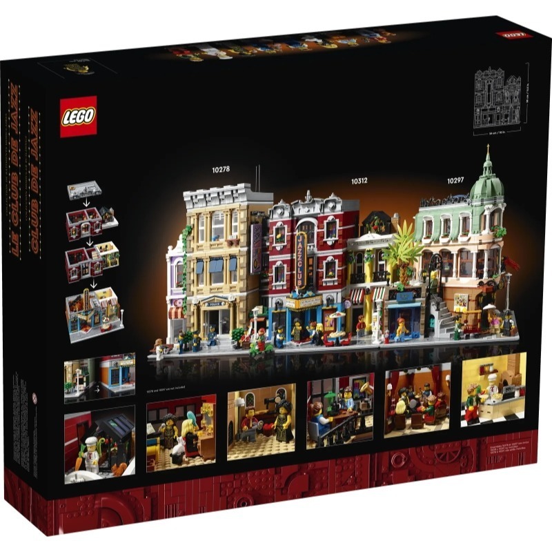 [qkqk] 全新現貨 開發票 LEGO 「10312 爵士俱樂部」（Jazz Club） 樂高街景系列-細節圖7