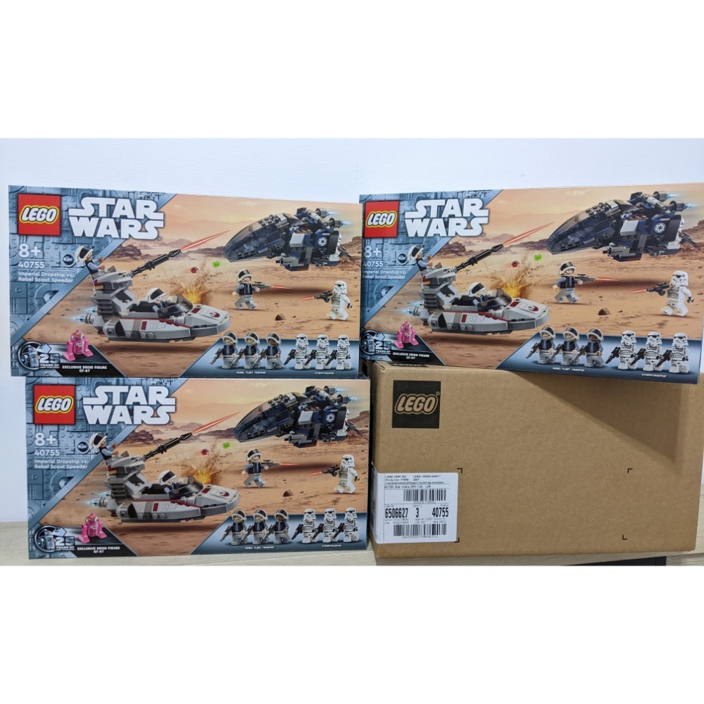 [qkqk] 全新現貨 開發票 LEGO 40755「帝國登陸艇 vs. 反抗軍偵查艇」 樂高星戰系列-細節圖6