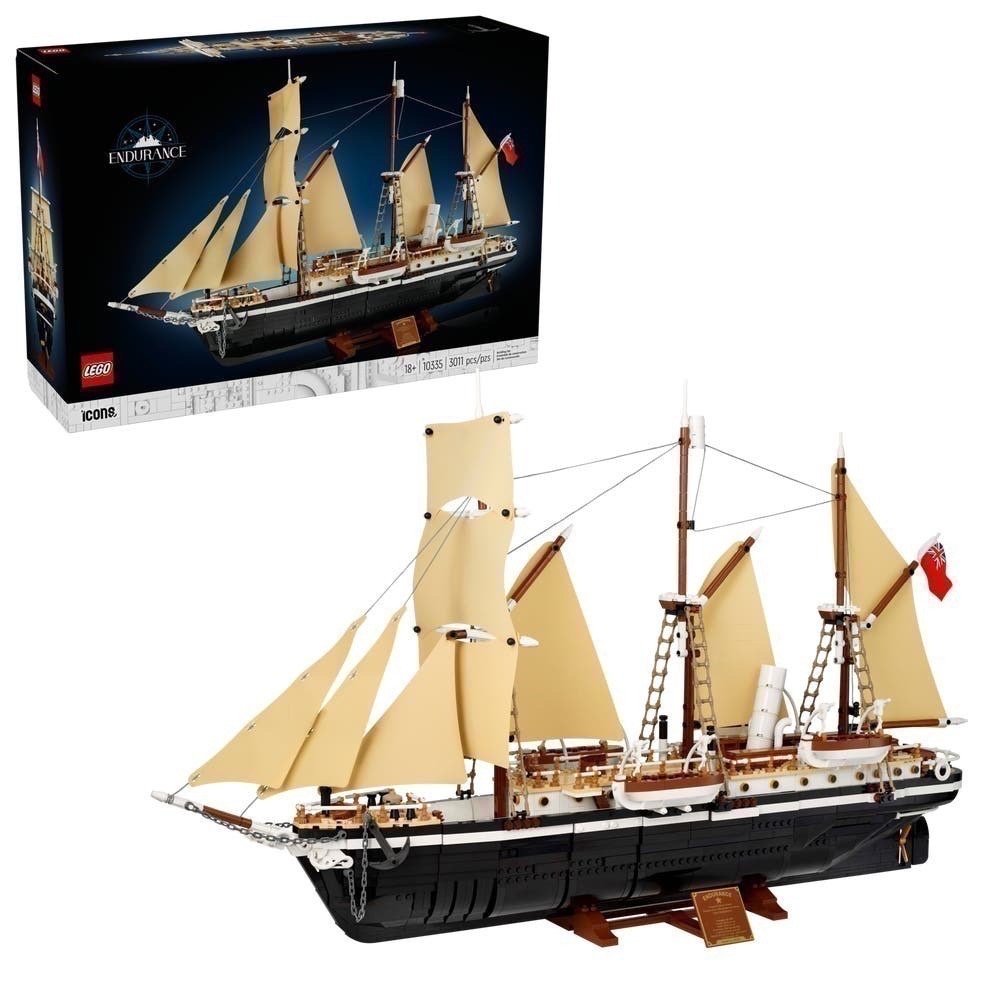 QKQK / 全新現貨 開發票 LEGO 10335 堅忍號 樂高icons系列-細節圖2