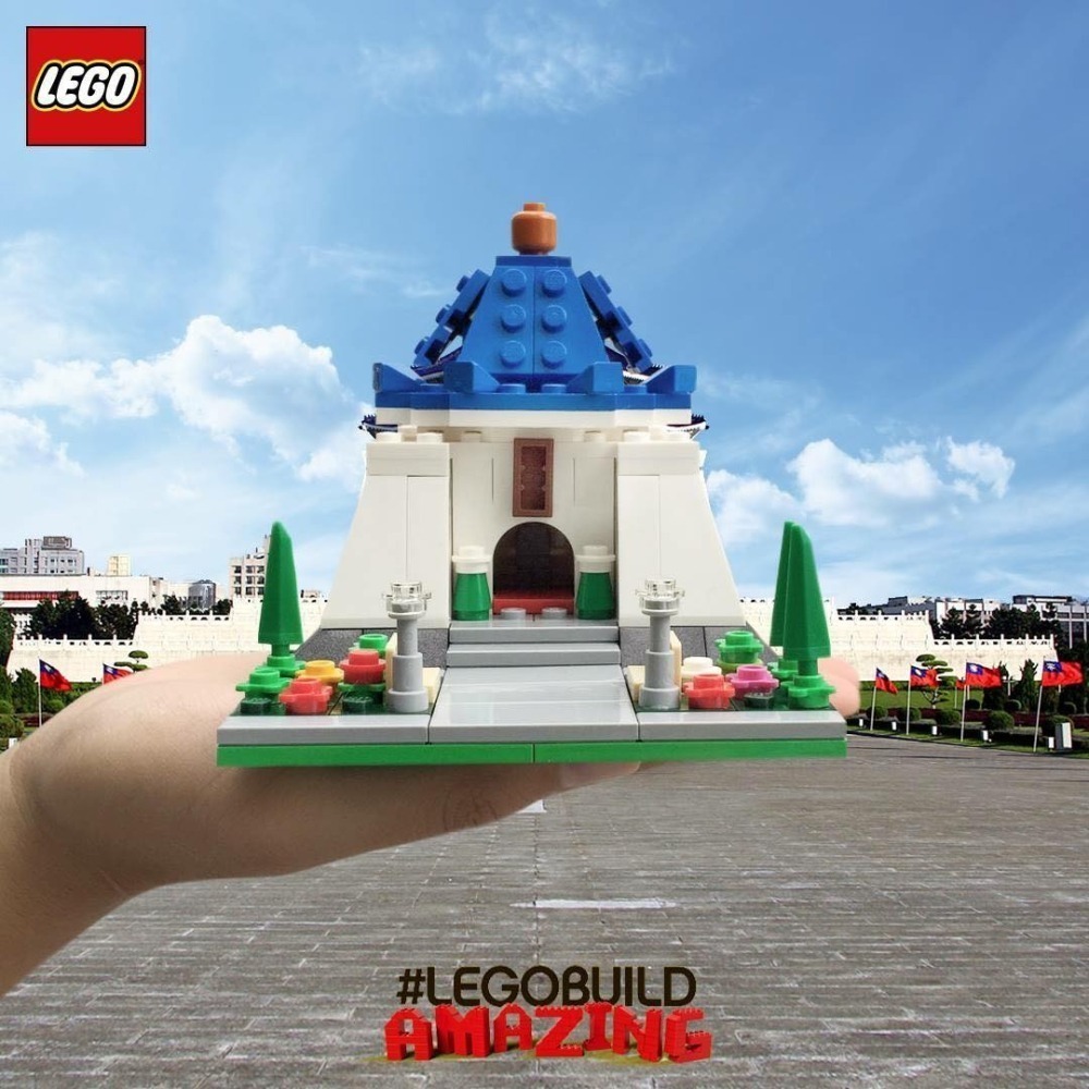 [qkqk] 全新現貨 開發票 LEGO 台灣經典建築 中正紀念堂、85大樓、台中火車站、赤崁樓 樂高滿額贈系列-細節圖6