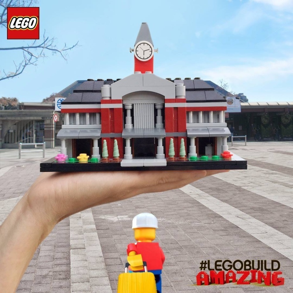 [qkqk] 全新現貨 開發票 LEGO 台灣經典建築 中正紀念堂、85大樓、台中火車站、赤崁樓 樂高滿額贈系列-細節圖7