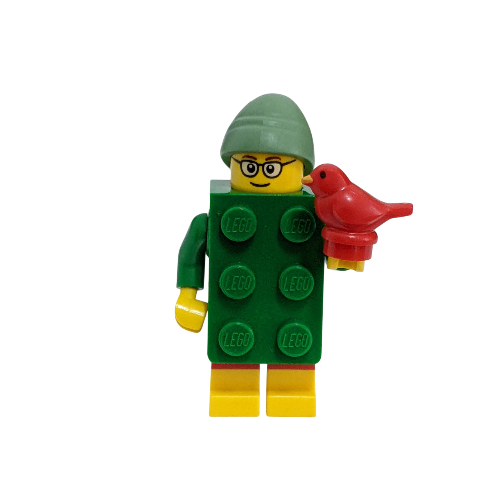 [qkqk] 全新現貨 開發票 LEGO 綠磚人 磚塊人 樂高BAM系列-規格圖1