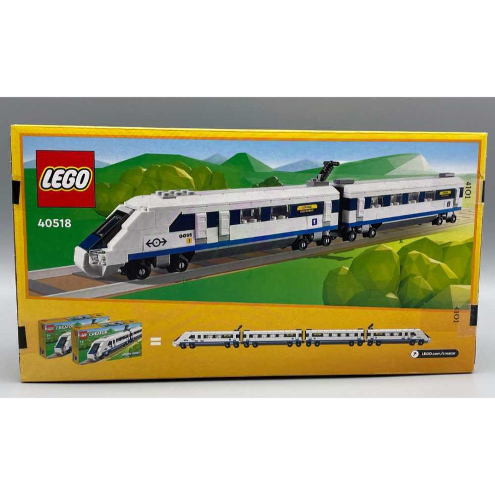 [qkqk] 全新現貨 開發票 LEGO 40518 高速列車 樂高creator系列-細節圖5