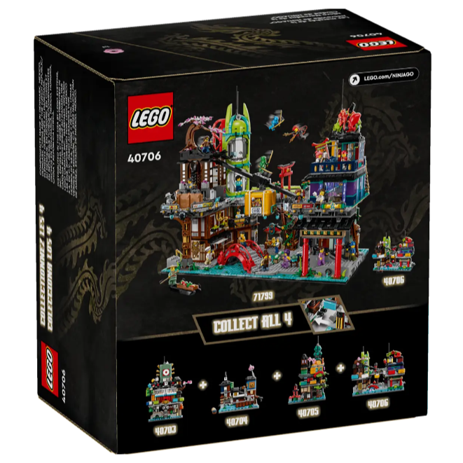 QKQK / 全新現貨 開發票 LEGO 40706 忍者市集 樂高滿額贈系列-細節圖2