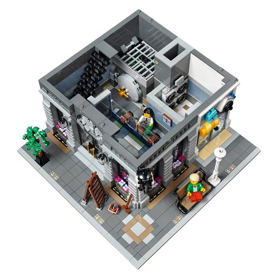 [qkqk] 全新現貨 開發票 LEGO 10251 磚塊銀行 樂高街景系列-細節圖4