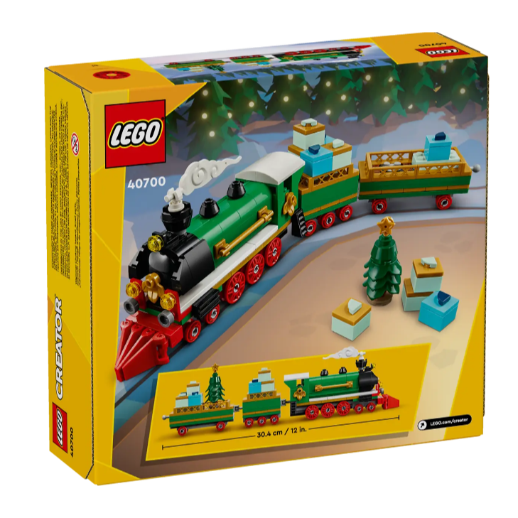 QKQK / 全新現貨 開發票 LEGO 40700 冬季火車 樂高滿額贈系列-細節圖2