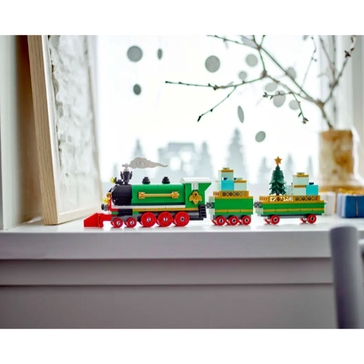 QKQK / 全新現貨 開發票 LEGO 40700 冬季火車 樂高滿額贈系列-細節圖3