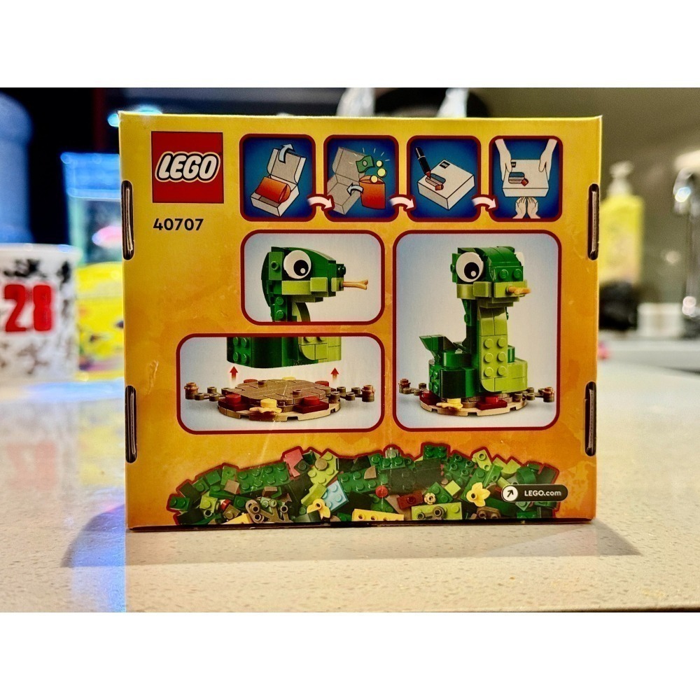 QKQK / 全新現貨 開發票 LEGO 40707 生肖蛇 樂高滿額贈系列-細節圖3