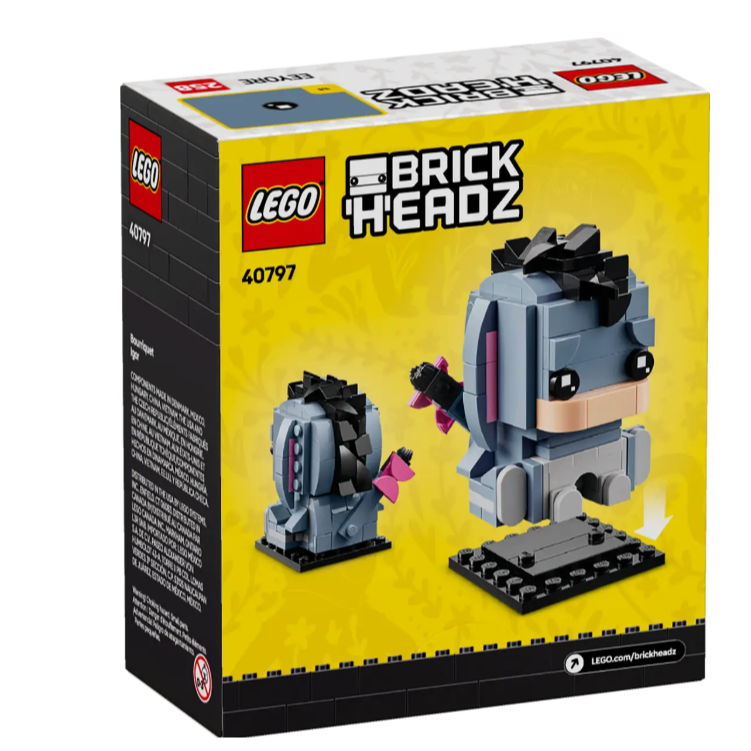 [qkqk] 全新現貨 開發票 LEGO 40792 40797 40798 紅熊 呆寶 屹耳 樂高大頭系列-規格圖4