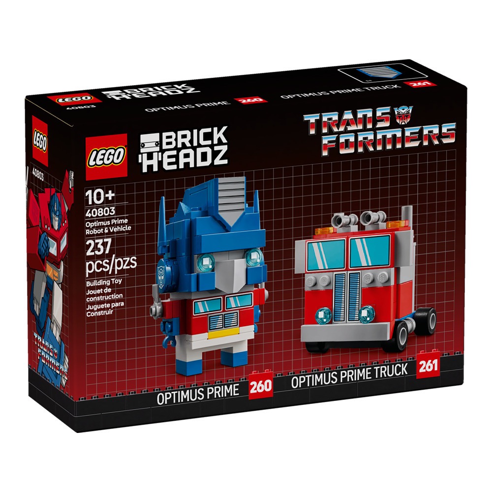 QKQK / 全新現貨 開發票  LEGO 40803 40804 40924 變形金剛 樂高大頭系列-細節圖2
