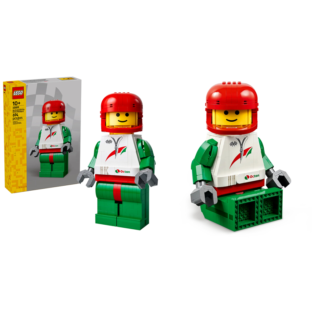 QKQK / 全新現貨 開發票 LEGO 40819 放大版賽車手人偶 樂高授權店系列-細節圖3