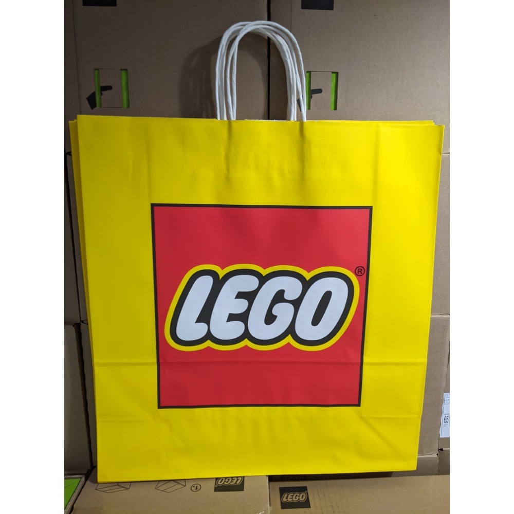 [qkqk] 全新現貨 開發票 LEGO 紙袋 提袋 樂高周邊系列-規格圖1