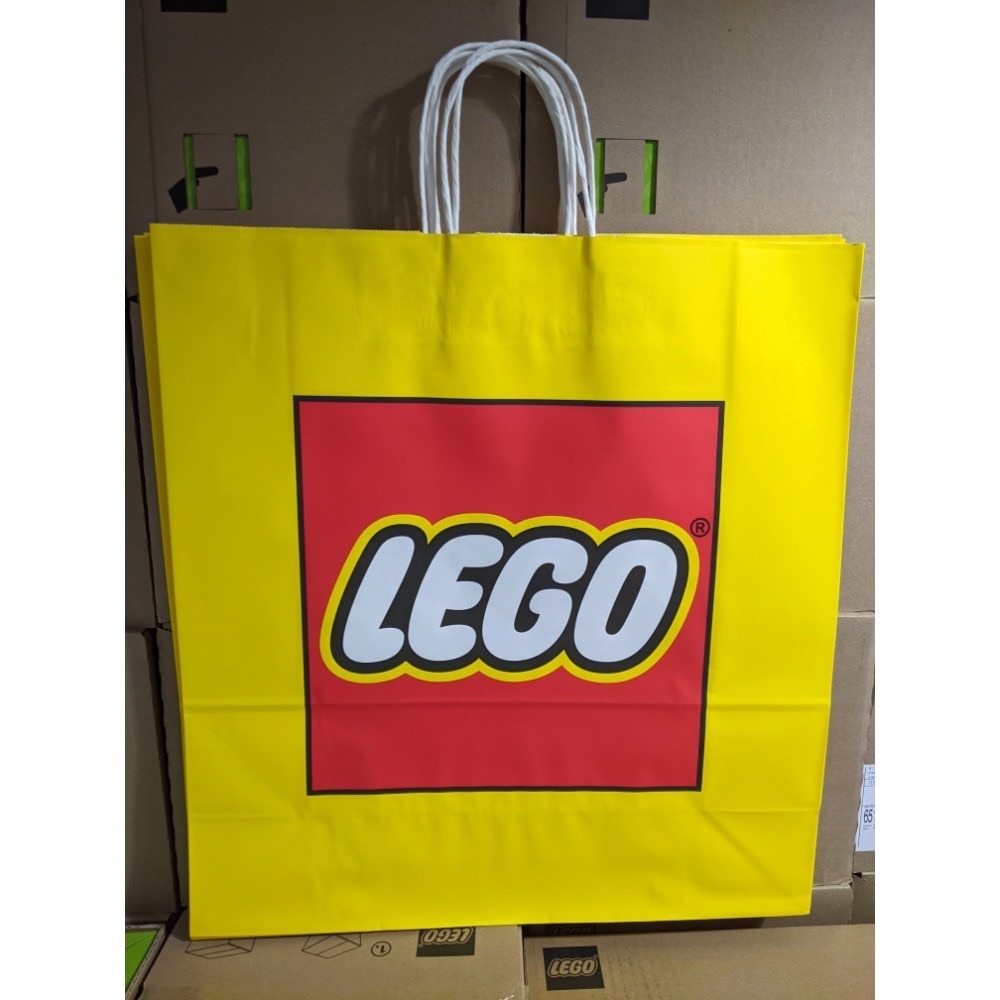 [qkqk] 全新現貨 開發票 LEGO 紙袋 提袋 樂高周邊系列-規格圖1