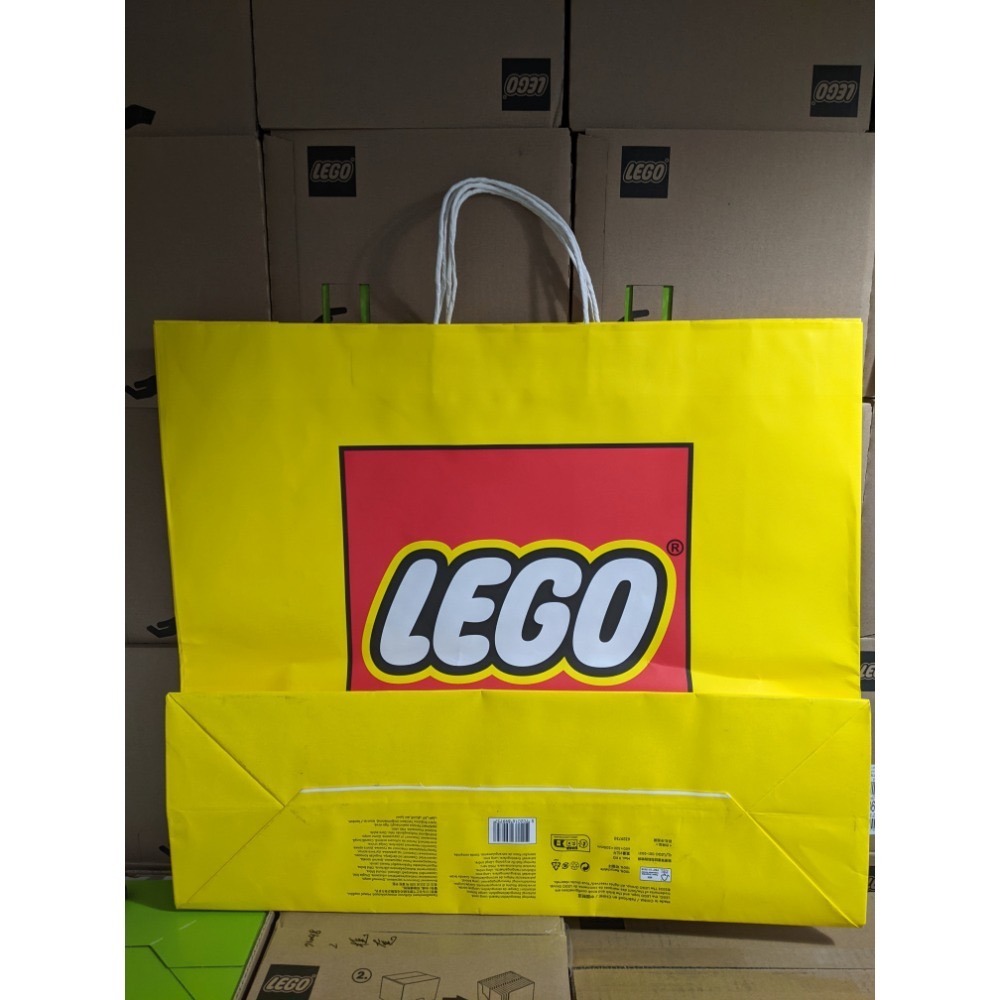 [qkqk] 全新現貨 開發票 LEGO 紙袋 提袋 樂高周邊系列-規格圖1