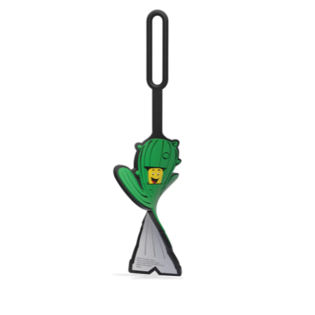 QKQK / 全新現貨 開發票 LEGO 行李吊牌 仙人掌人 (LGL-52851) 樂高周邊系列-細節圖2