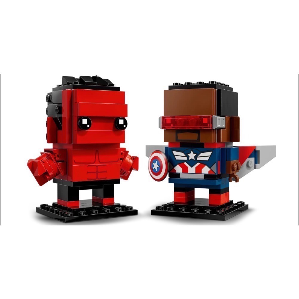 QKQK /  全新現貨 開發票 LEGO 「40668 美國隊長和紅浩克」 樂高大頭系列-細節圖2