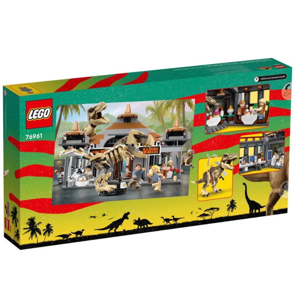 QKQK /  免運 全新現貨 開發票 LEGO 76961 侏儸紀世界遊客中心 樂高侏儸紀公園系列-細節圖2