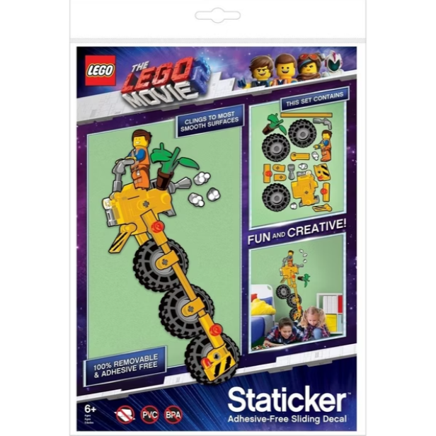 QKQK / 全新現貨 開發票 LEGO 靜電貼 樂高周邊系列-細節圖2