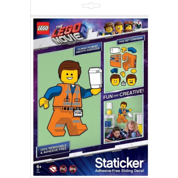 QKQK / 全新現貨 開發票 LEGO 靜電貼 樂高周邊系列-細節圖6