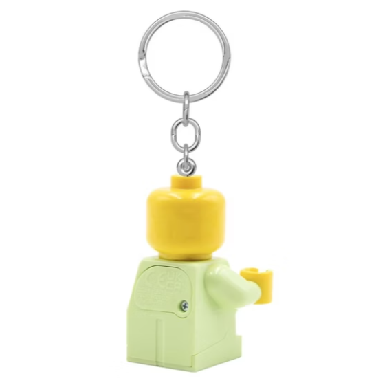 QKQK / 全新現貨 LEGO 樂高寶寶 LED發光鑰匙圈 手電筒 樂高鑰匙圈系列-細節圖2