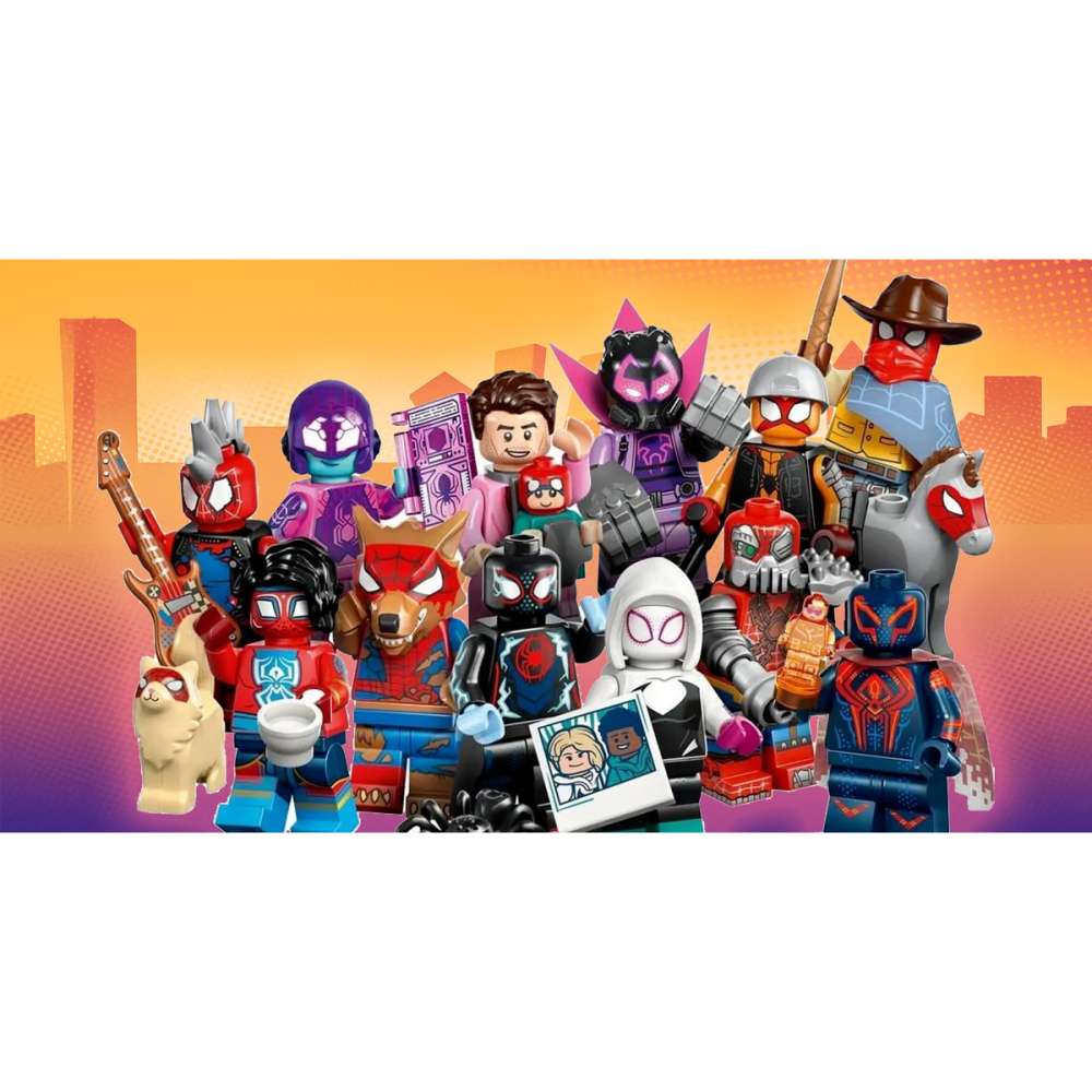 QKQK ❗️速出 外盒未拆 ❗️LEGO 71050 《蜘蛛人：穿越新宇宙》 一套12隻收齊 樂高人偶包系列-細節圖2